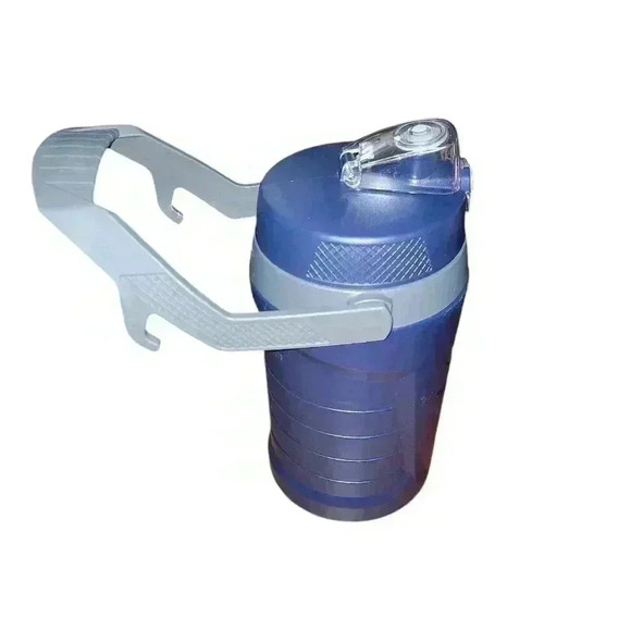 Under Armour Blue Thermos 64oz Insulated BIG Hydration Water Bottle with Handle - Picture 4 of 8